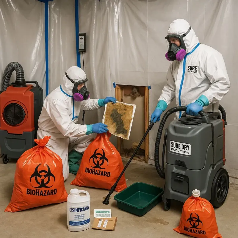Contaminated Water Handling Protocols process in Corinth, TX