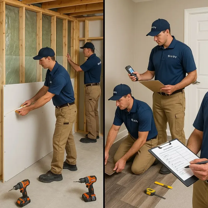 Repairs and Reconstruction process in Corinth, TX